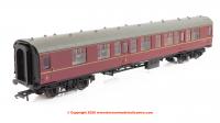 R40509 Hornby BR MK1 Corridor Composite CK Coach number E15276 - BR Maroon